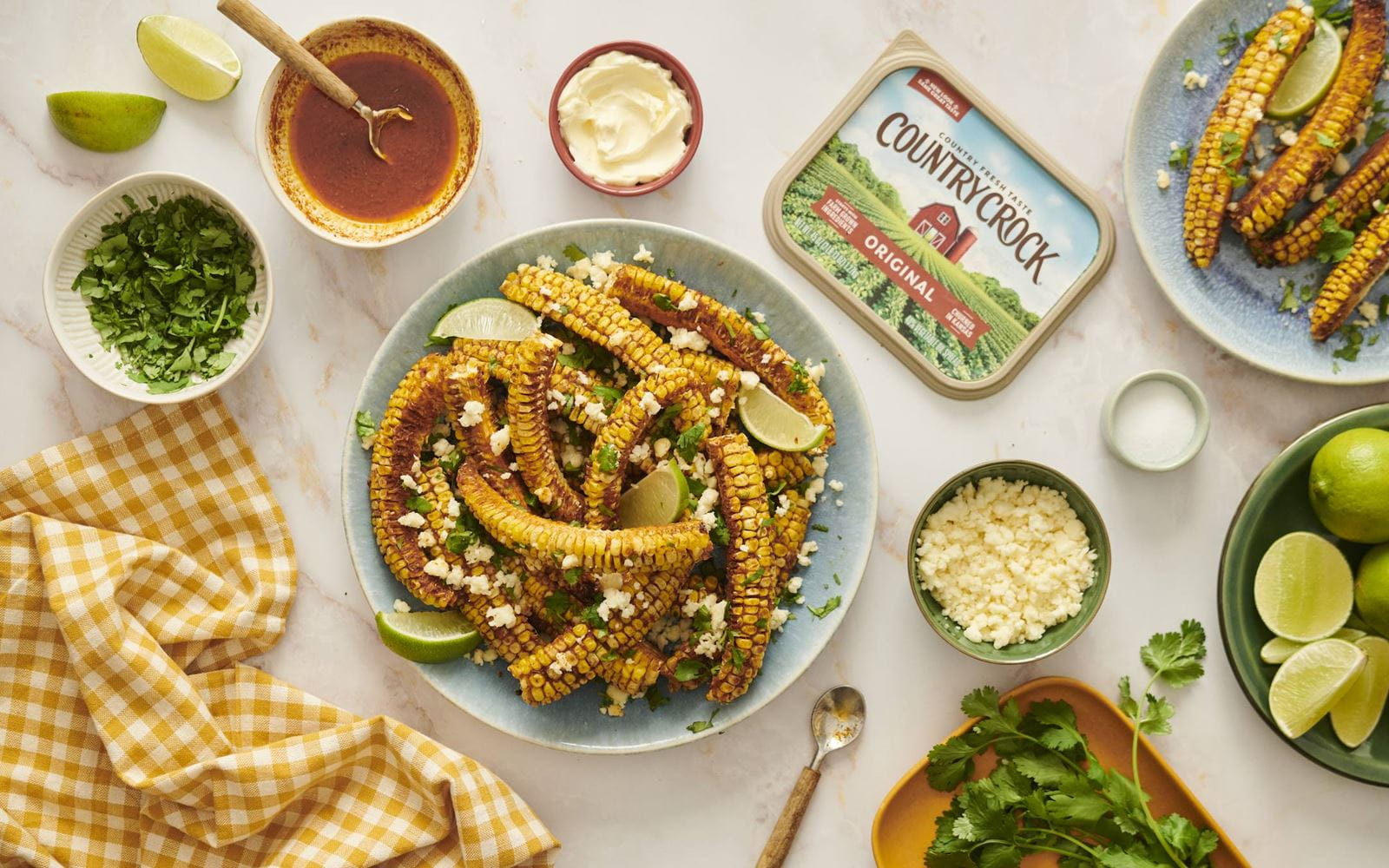 recipe image Shareable Street Corn Ribs