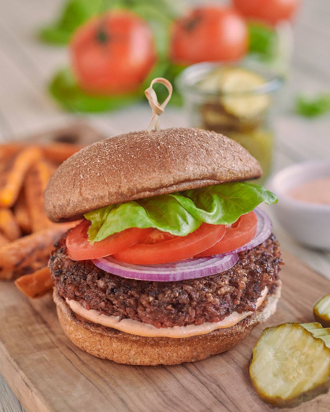Homemade Impossible Burger