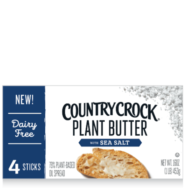 Country Crock Plant Butter Sticks With Sea Salt - Country crock nutrition label