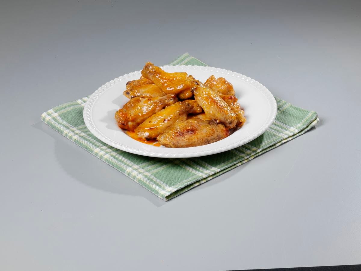 recipe image Spicy Honey-Roasted Wings