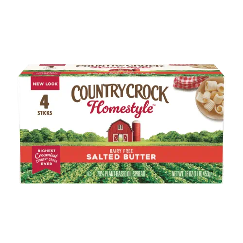 Product Page, Country Crock Homestyle™ Dairy Free Butter – Salted Sticks