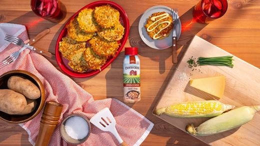 recipe image Potato & Corn Fritters