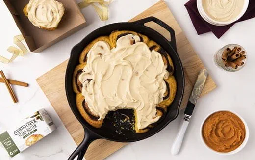 recipe image Dairy Free Sweet Potato Cinnamon Rolls with Cream Cheese Icing