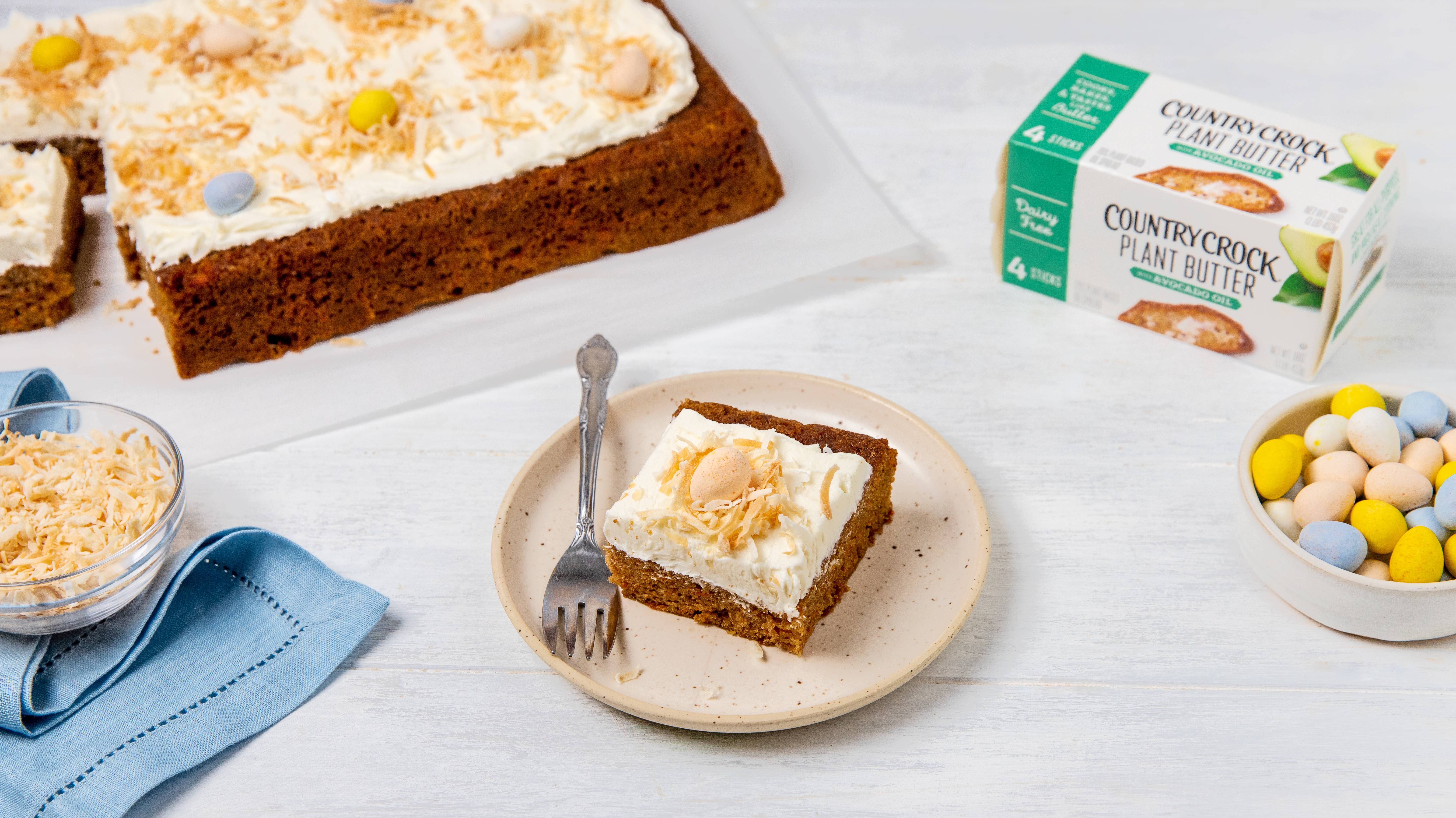 Dairy-Free Cinnamon Coconut Carrot Cake