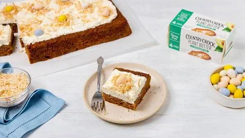 recipe image Dairy-Free Cinnamon Coconut Carrot Cake