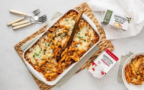 recipe image No Boil Pasta Bake