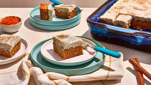 recipe image Dairy-Free Cinnamon Carrot Cake