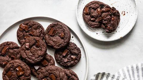 recipe image Double Chocolate Cookies
