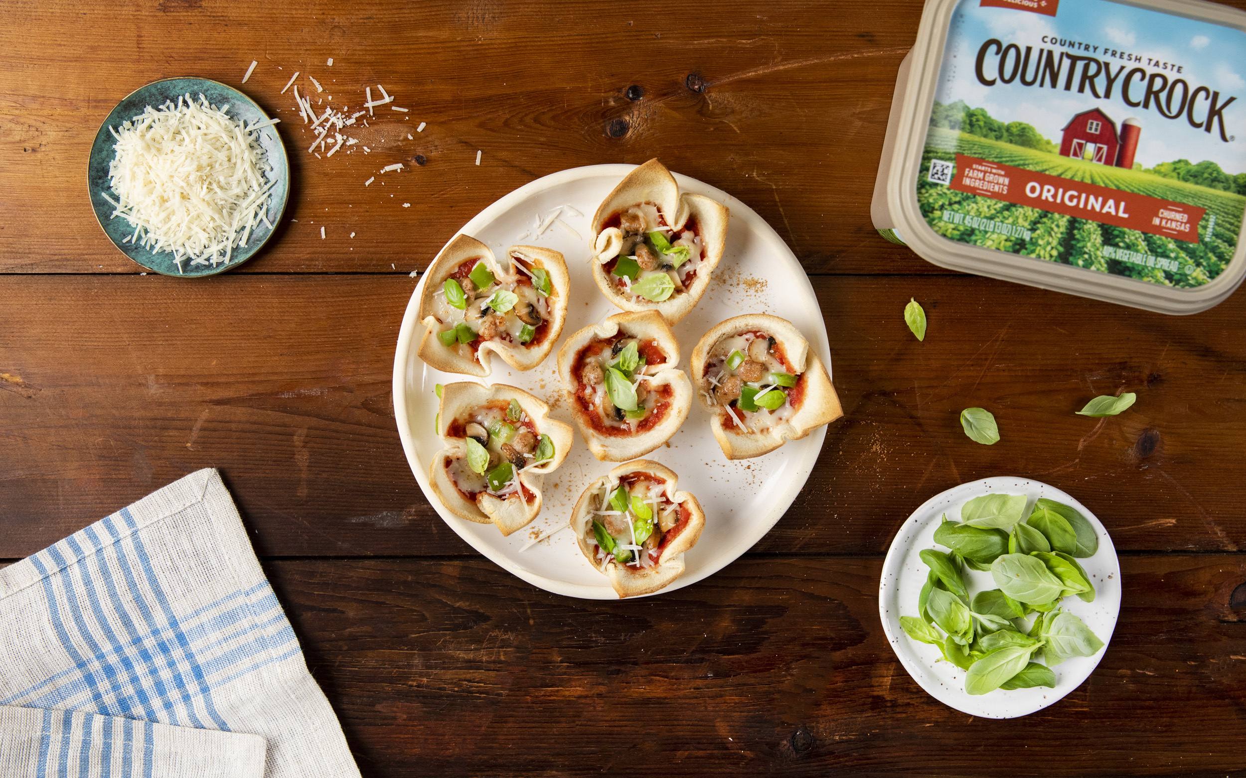 Muffin Tin Mini Pizza