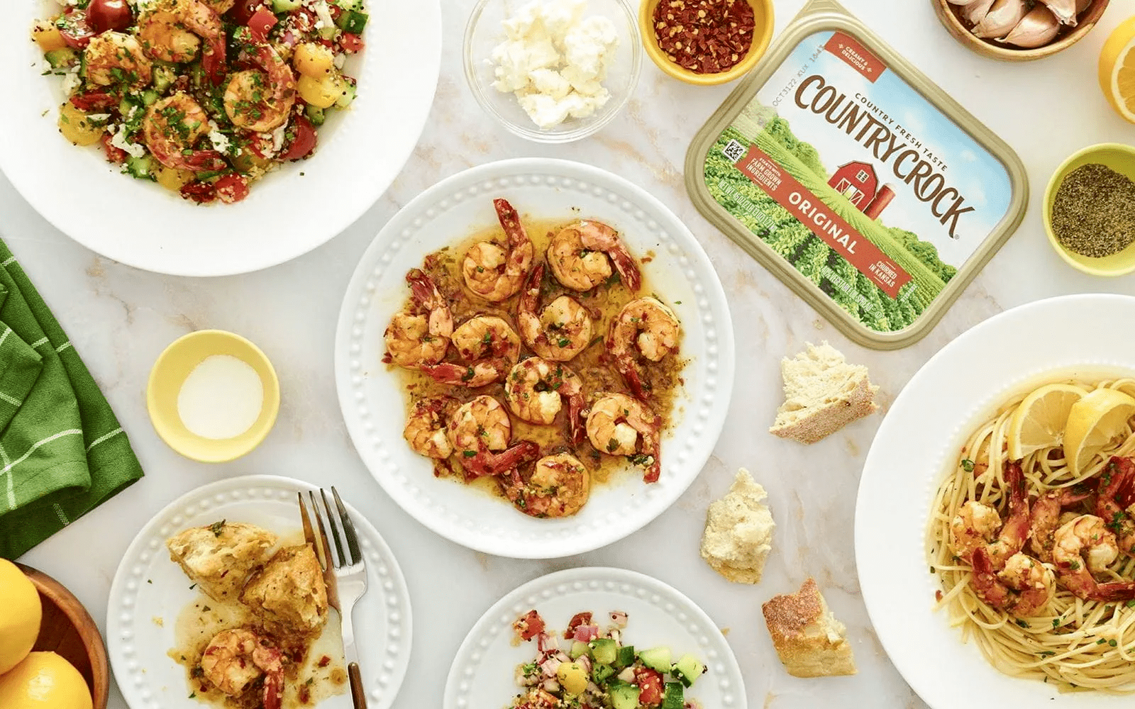 Easy Garlic Shrimp Scampi with Lemon