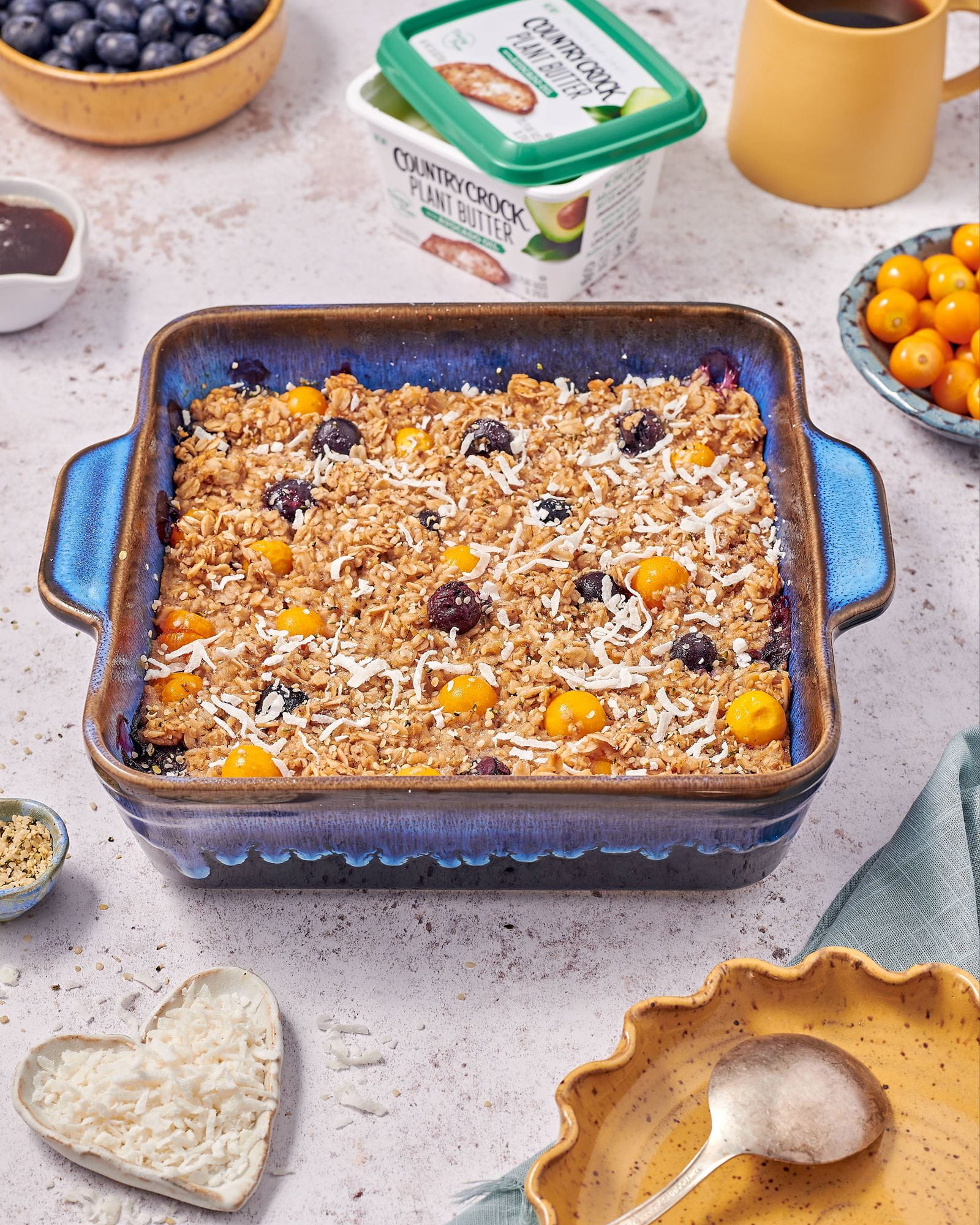 recipe image Baked Oatmeal with berries