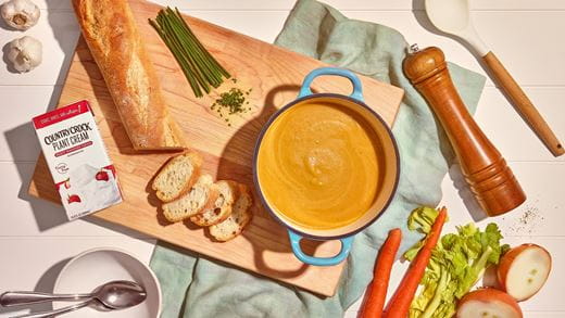 recipe image Creamy Vegetable Soup