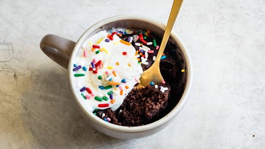 recipe image Chocolate Mug Cake - Two Ways