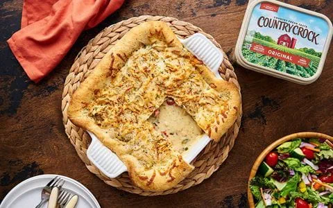 recipe image Country Chicken Pot Pie Using Pizza Dough