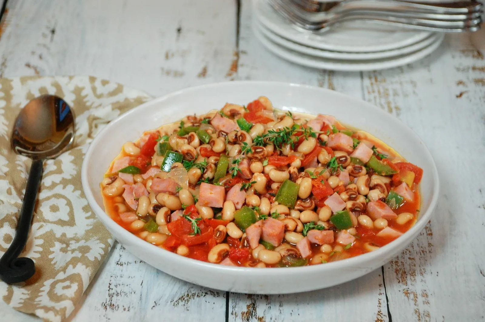 recipe image Quick & Easy Black Eyed Peas