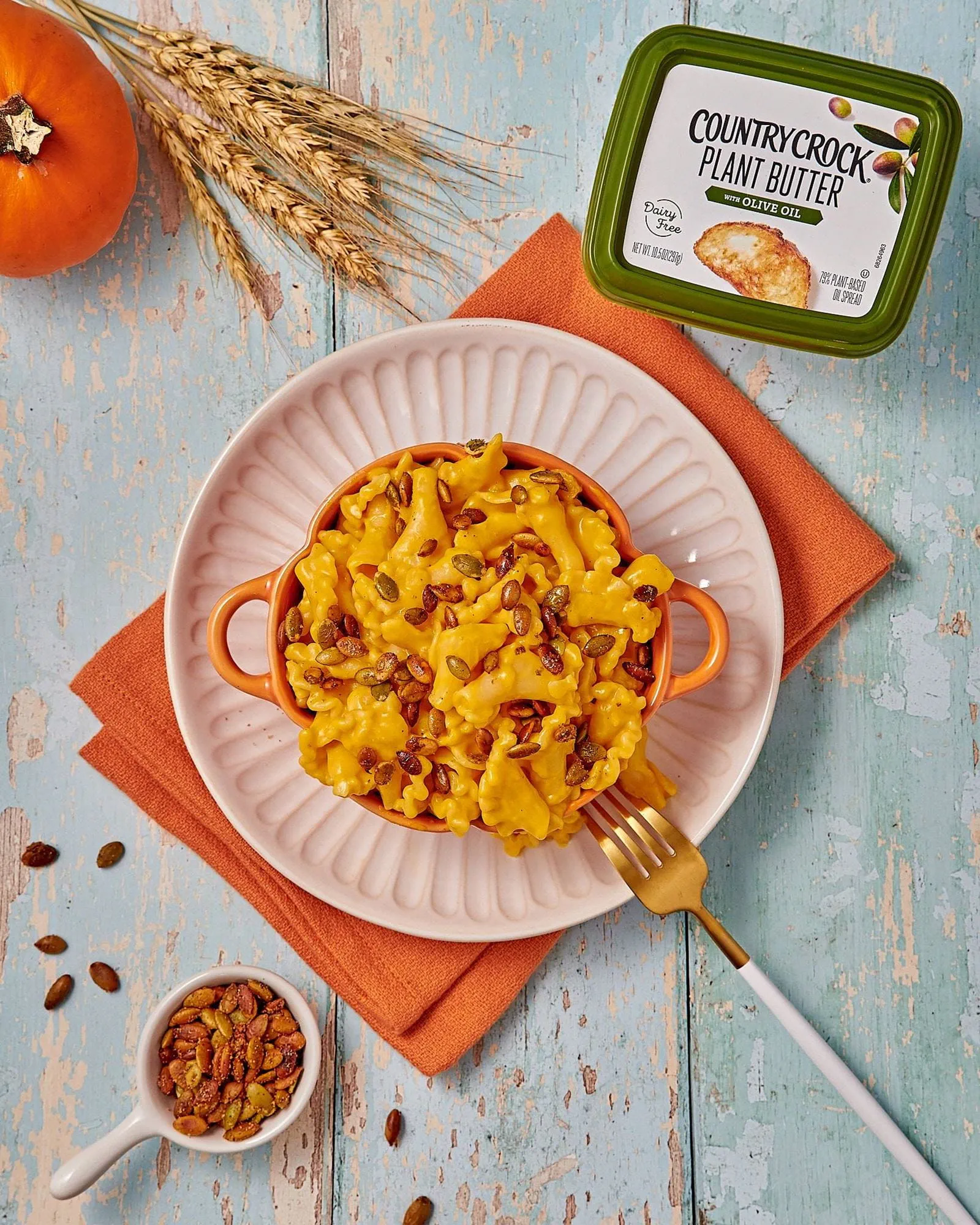 recipe image Vegan Pumpkin Mac 'n Cheese