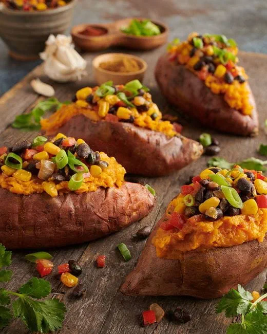 recipe image Loaded Sweet Potatoes