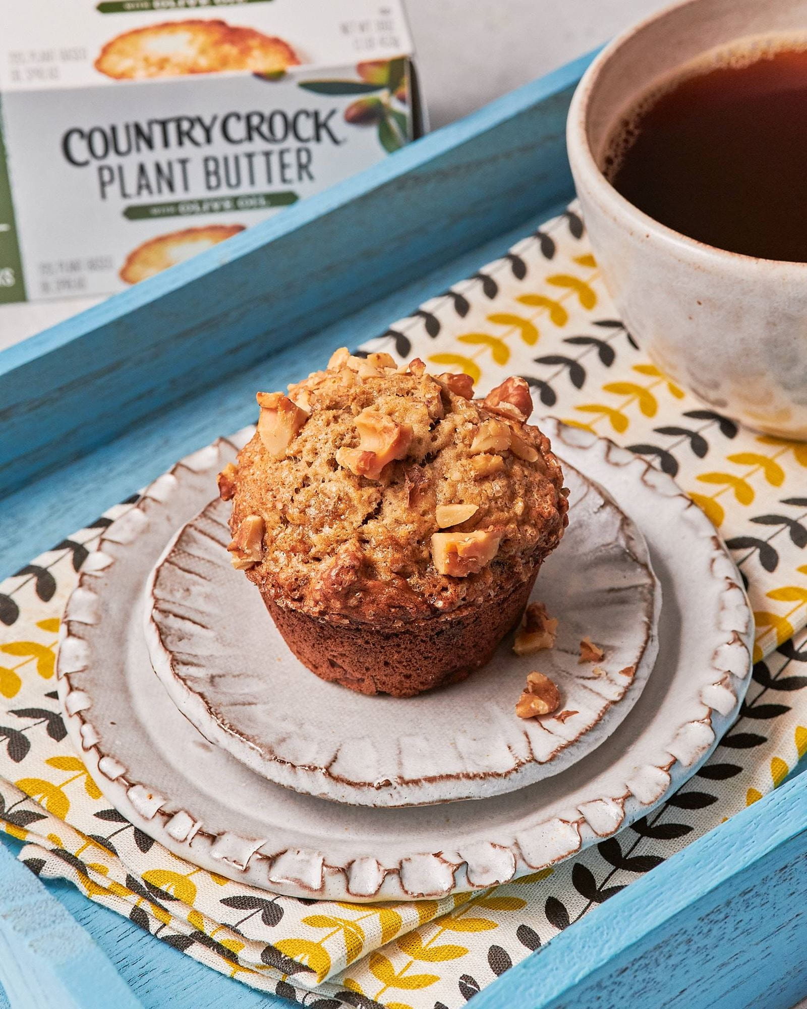 recipe image Vegan Banana Walnut Muffins