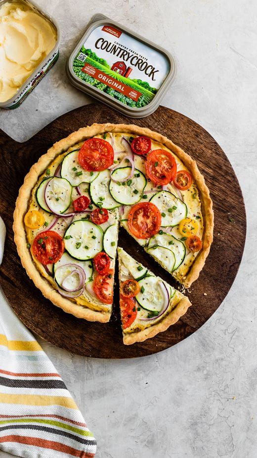 recipe image Plant Based Veggie Tart