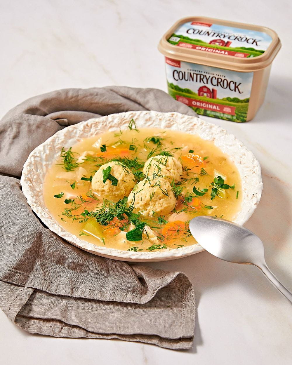 Matzo Ball Soup with Chicken