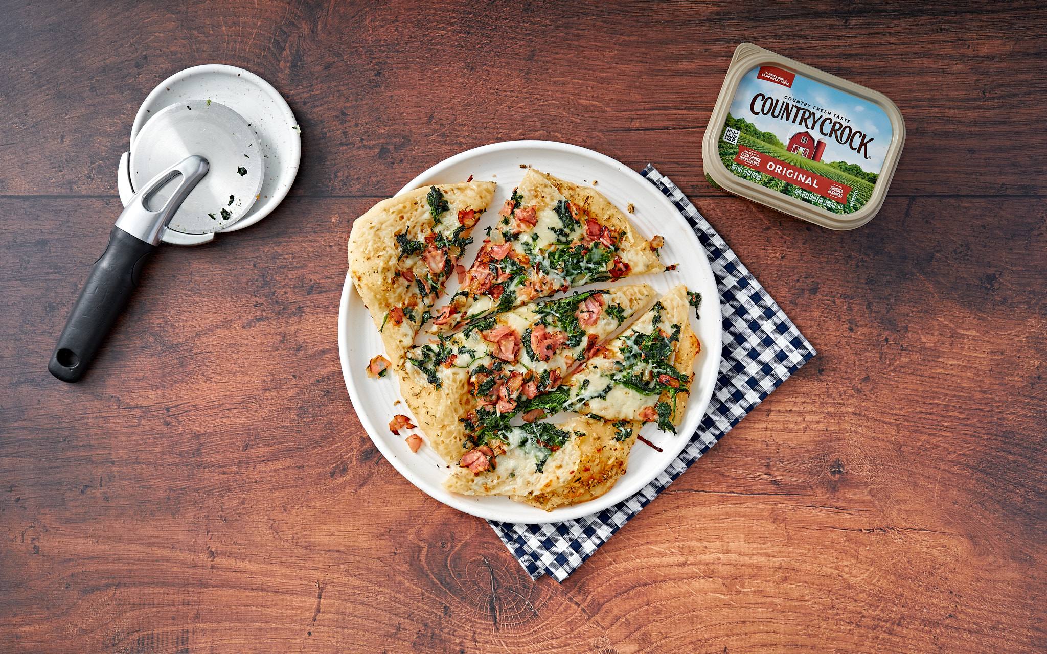 Cheesy, Meaty Flatbreads