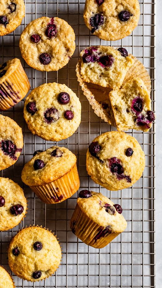 recipe image Dairy-free or Vegan Blueberry Muffins