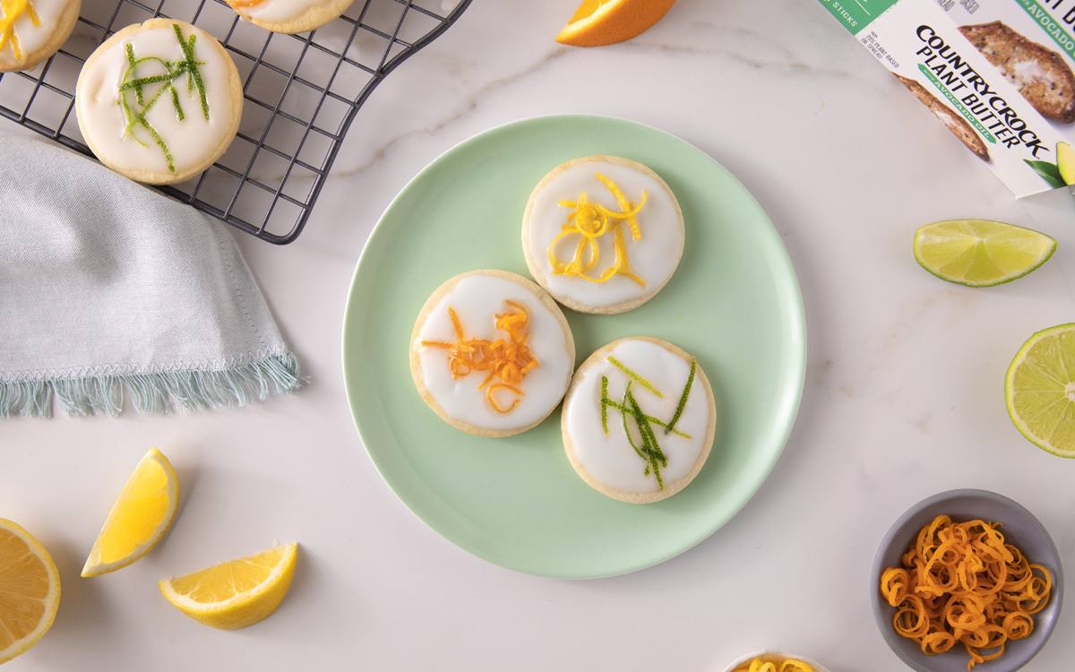 Zesty Sugar Cookies