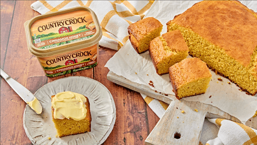 recipe image Cinnamon Honey Cornbread