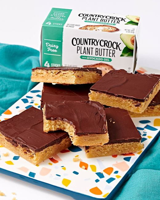 recipe image Dark Chocolate Tahini Bars