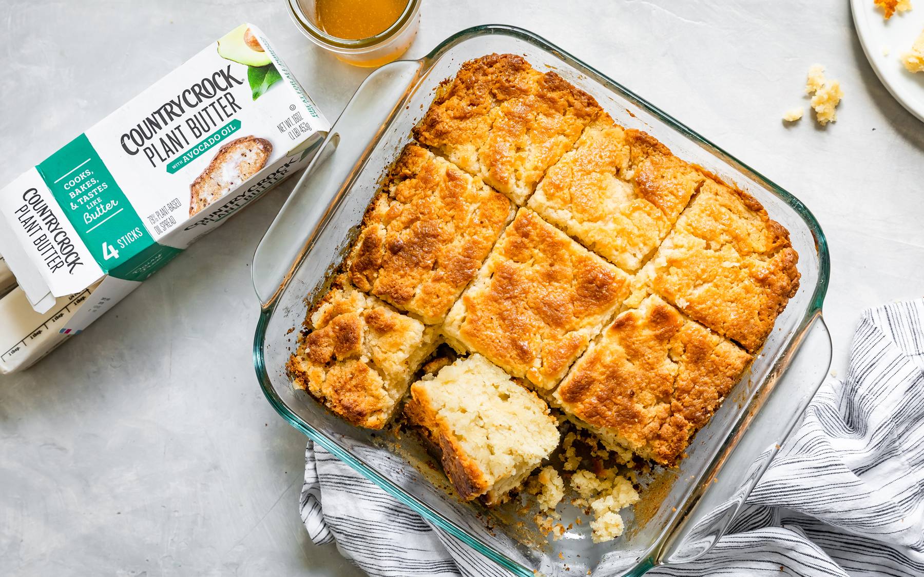 Honey Butter Holiday Pan Biscuits