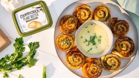 recipe image Air Fried Spring Pesto Rolls