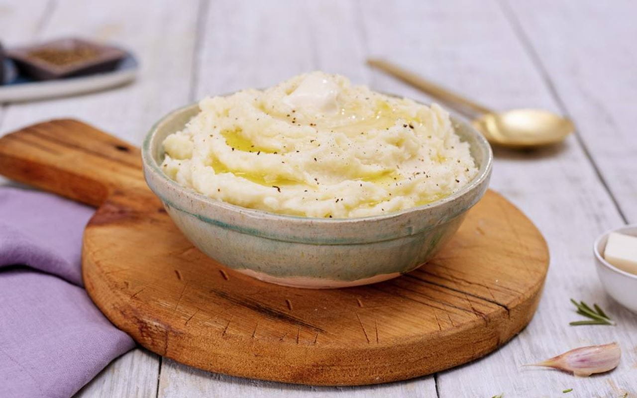 recipe image Mashed Cauliflower and Potatoes