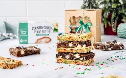 recipe image Big Batch Baking Hack: Cookie Bars - Country Crock Plant Butter