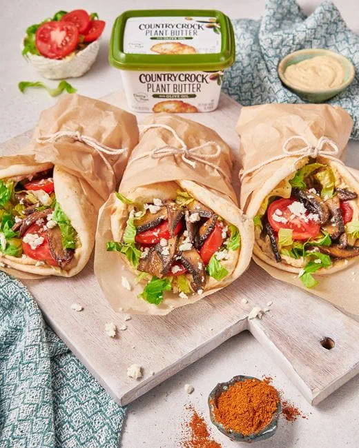 recipe image Portobello Mushroom Gyros