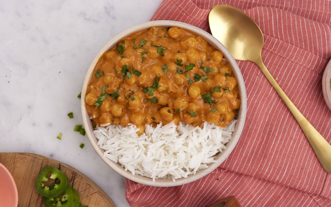 Plant-Butter Chickpeas