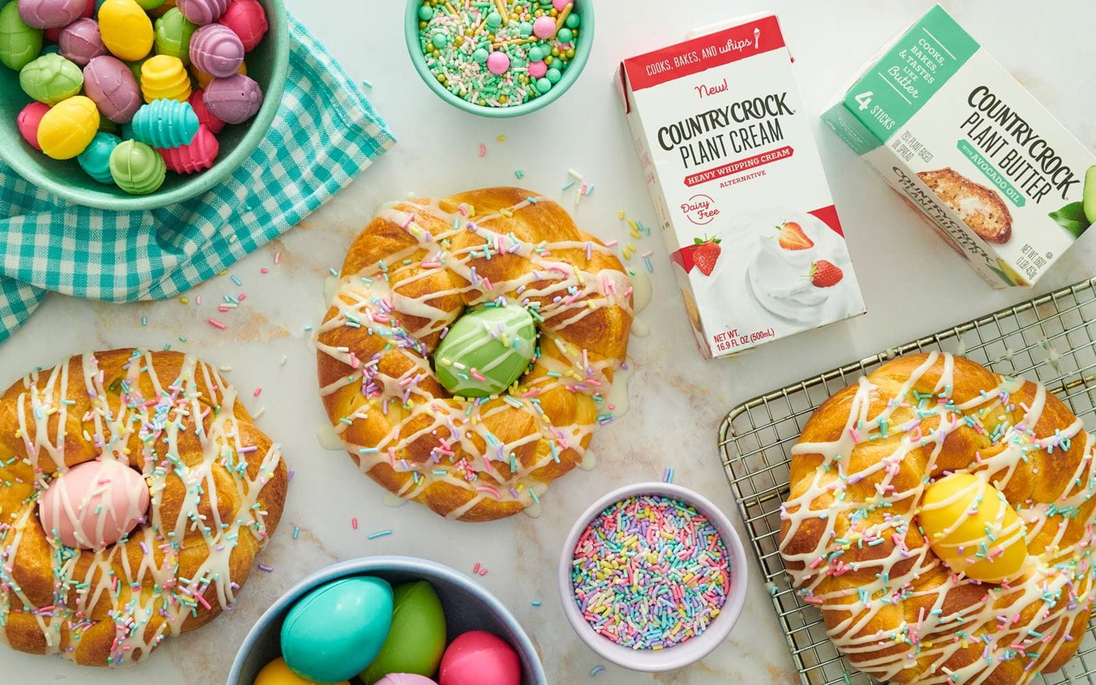 recipe image Vegan Easter Bread