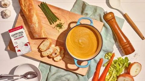 recipe image Creamy Vegetable Soup