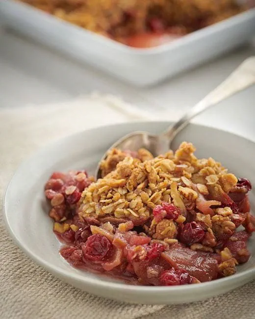recipe image Apple Cranberry Crisp