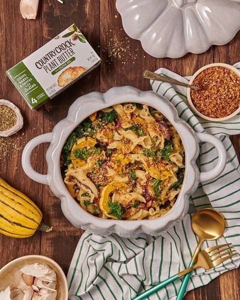 recipe image Delicata Squash, Kale and Pasta