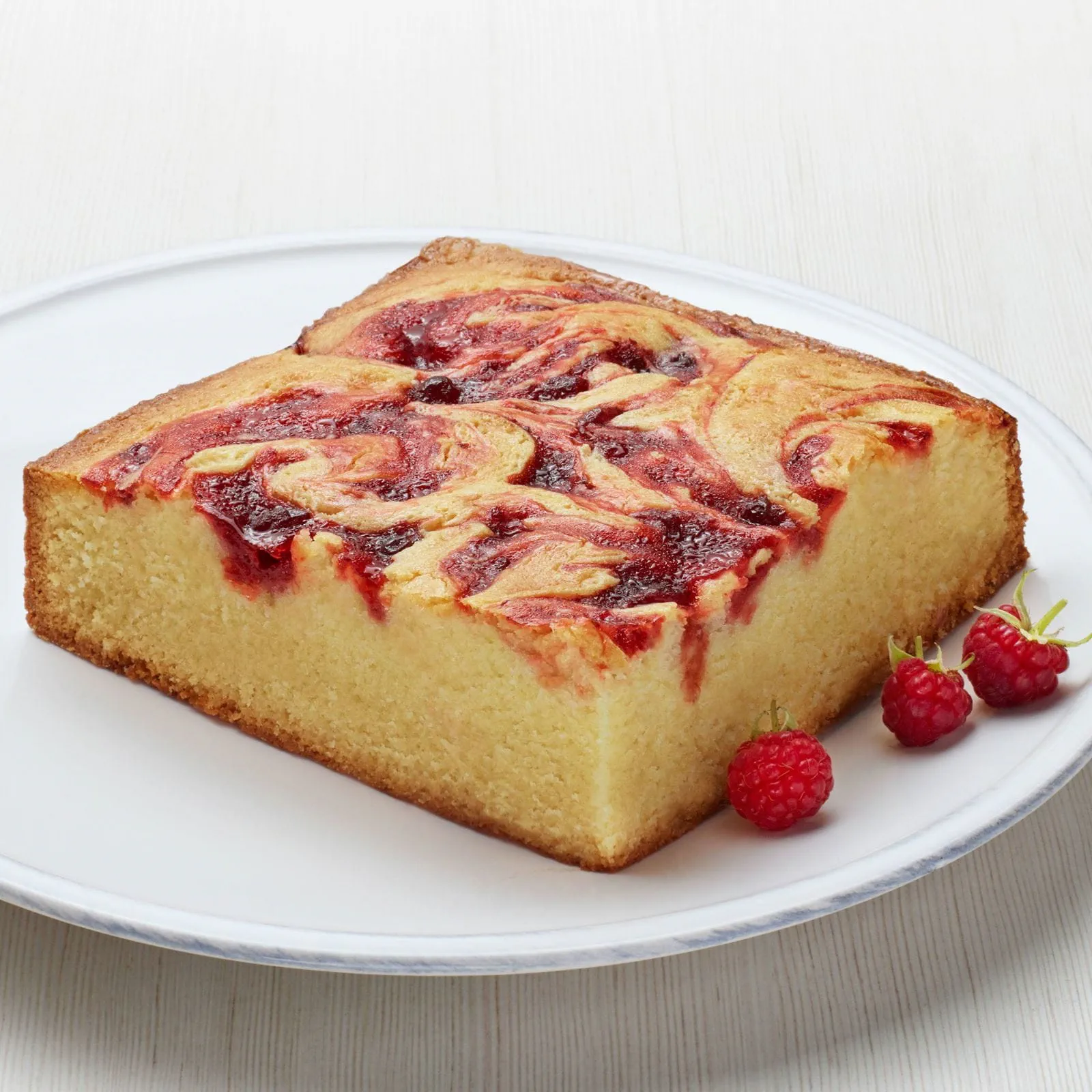 recipe image Berry Swirl Butter Cake