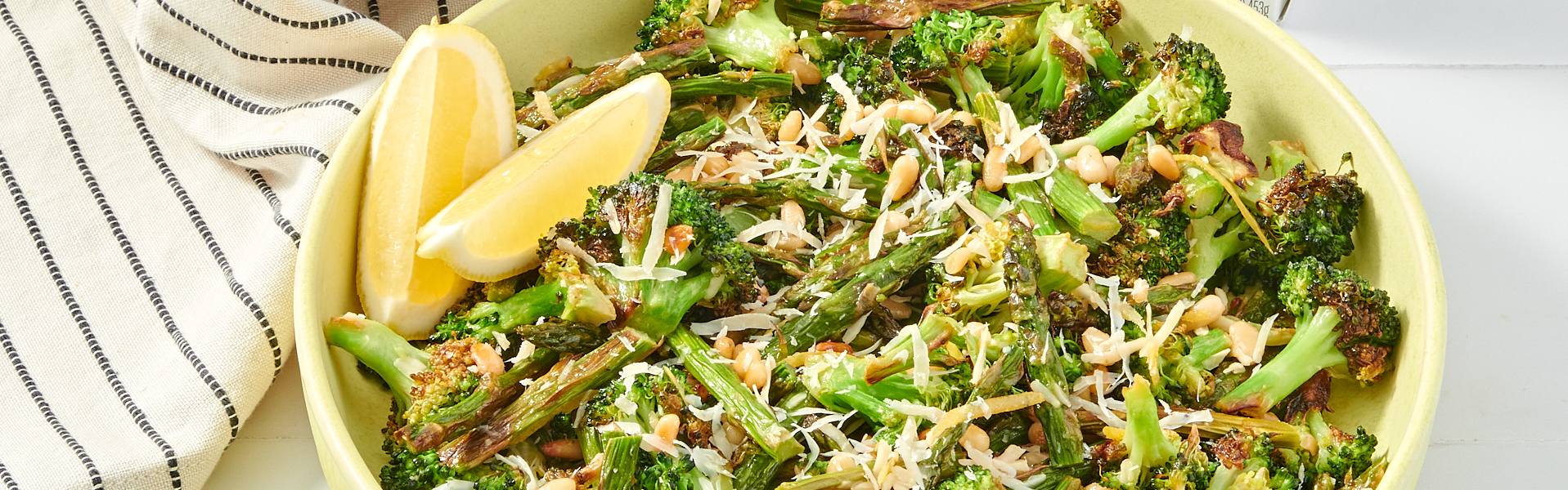Asparagus and Broccoli Salad