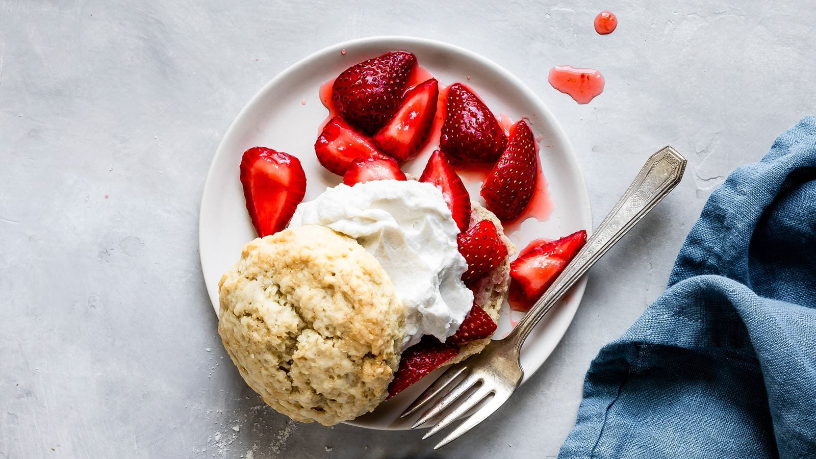 recipe image Vegan Strawberry Shortcake