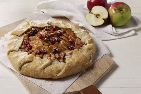 recipe image Apple Cranberry Crostata