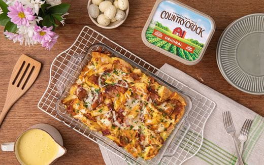 recipe image Overnight Eggs Benny