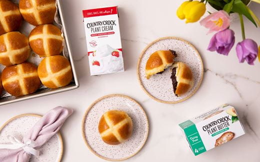 recipe image Stuffed Hot Crossed Buns