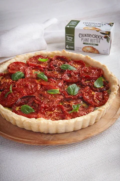 recipe image Roasted Tomato Basil Quiche
