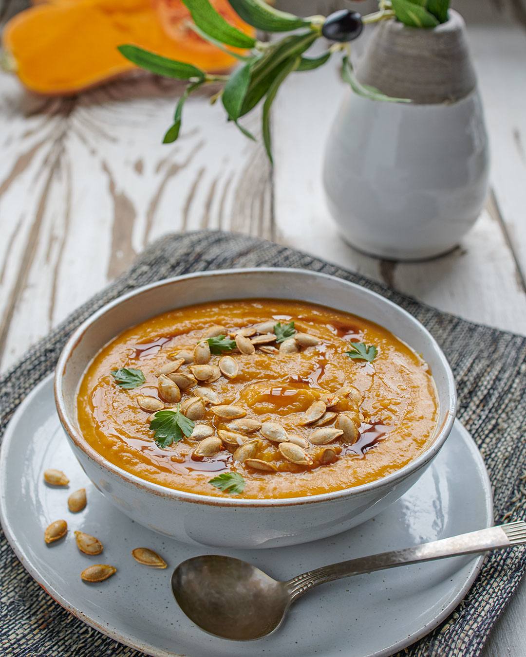Butternut Squash and Apple Soup