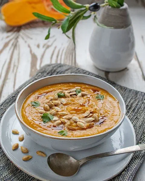 recipe image Butternut Squash and Apple Soup