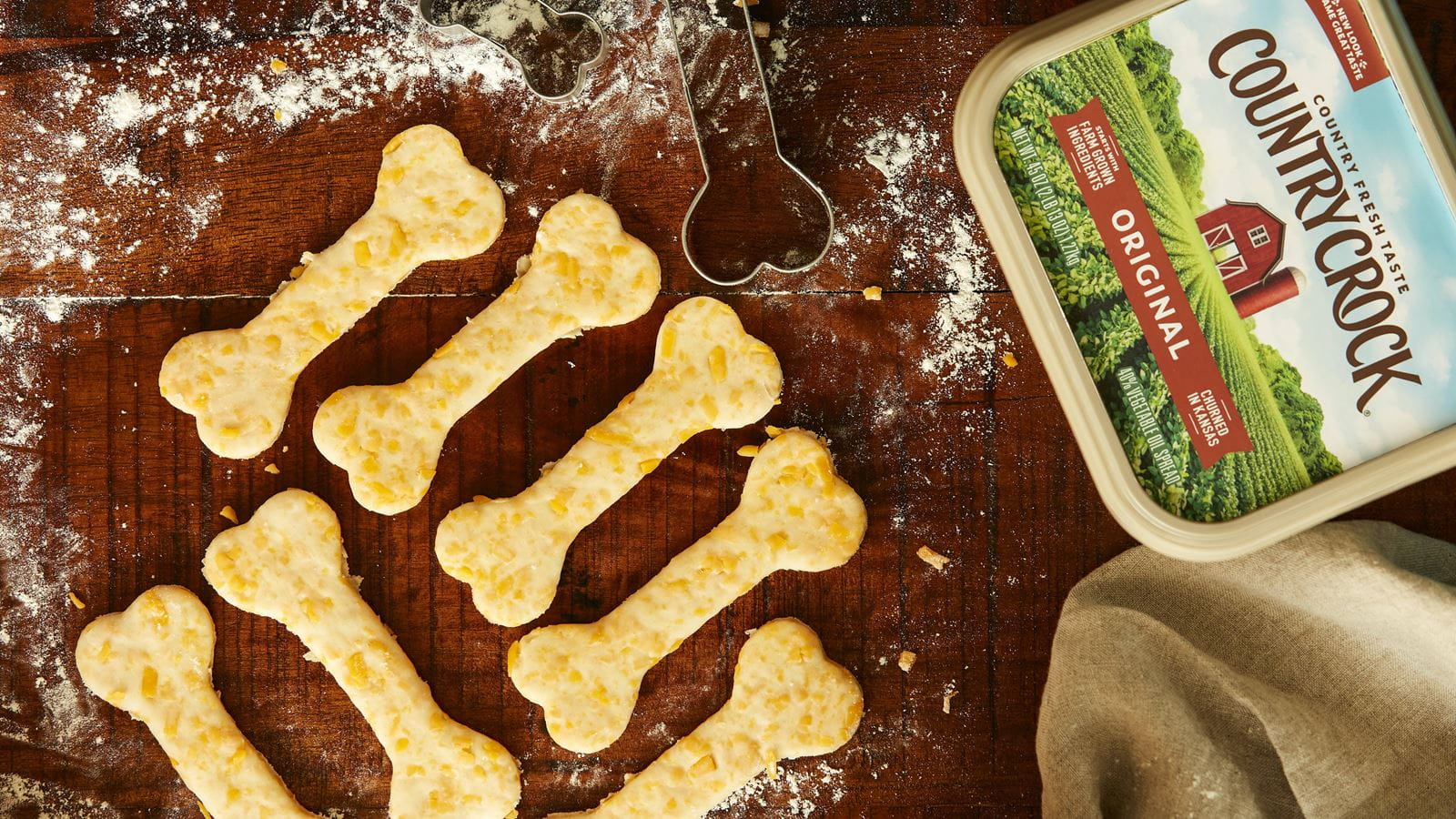 recipe image Cheddar Dog Biscuits