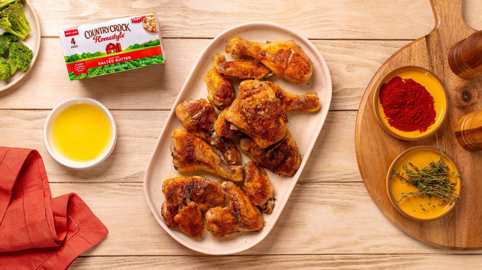 recipe image Crispy Roasted Chicken